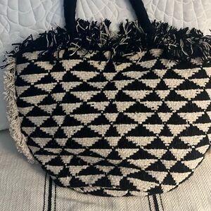 Fun woven bag!